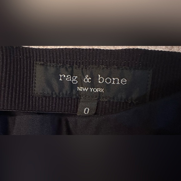 Rag & Bone Simone Ponte Capri Pant - Black Size 0. EUC. - Picture 8 of 9